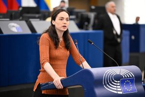 Chloé Ridel au Parlement européen