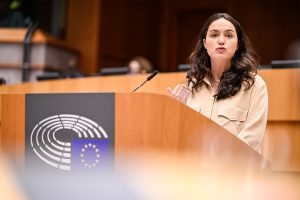 Chloé Ridel au Parlement Européen